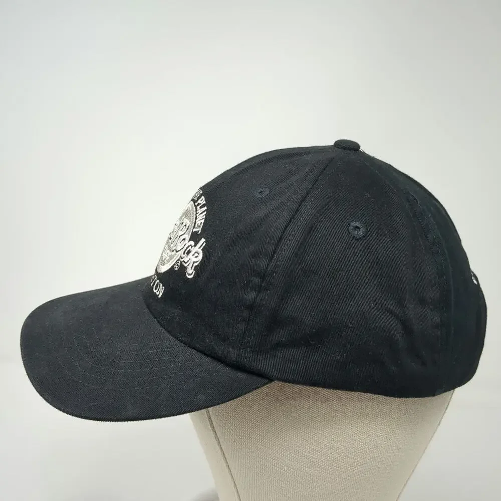 Hard Rock Cafe Snapback Black Hat One Size Boston Save the Planet Love All
